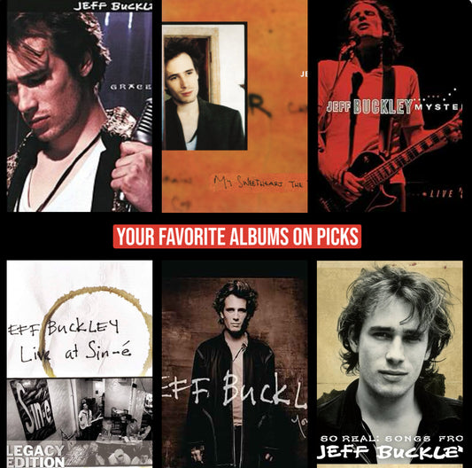 Jeff Buckley, 6 Pick Album Pack